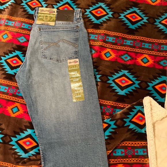 Men’s Wrangler 20X No.44 Slim Fit Straight Leg Jean (2 pair bundle) both 32x30 - Picture 11 of 14